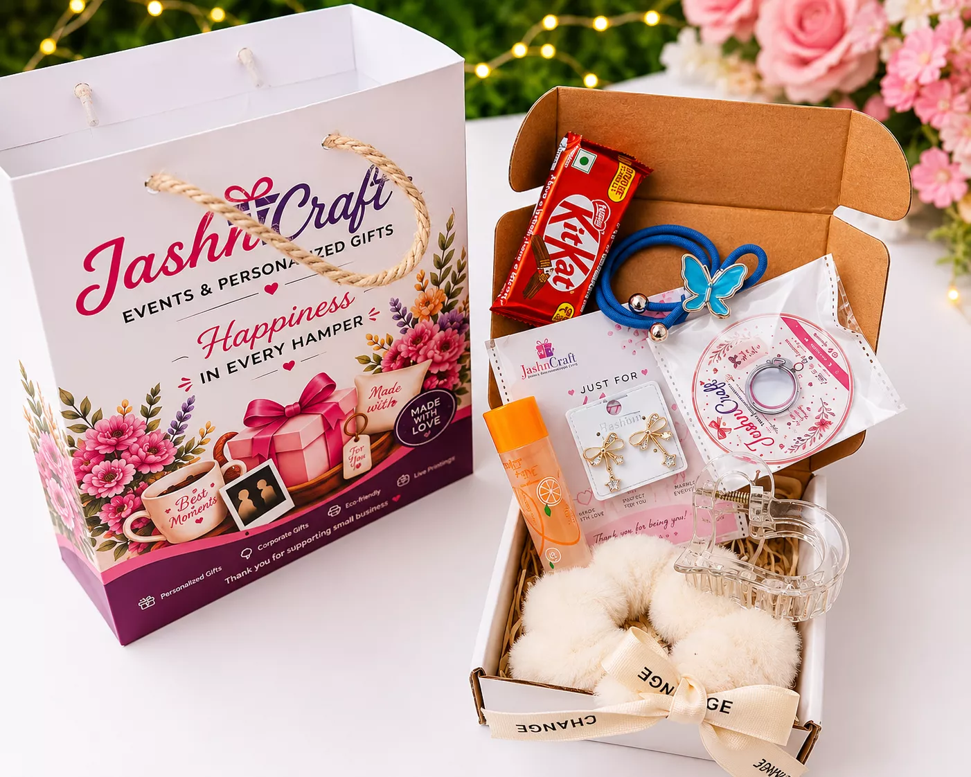 Birthday Gift Hamper for Girls by JashnCraft